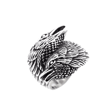Bague Corbeau Odin - Univers Celtique